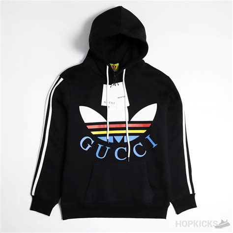 gucci addidas hoodie|adidas gucci hoodie black.